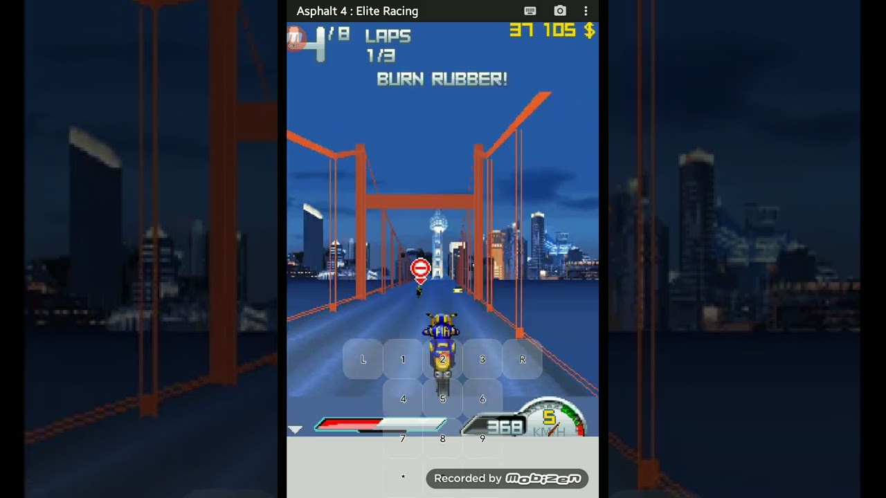 asphalt 4 elite racing (java) - shangai (all complete) ending/100% complete