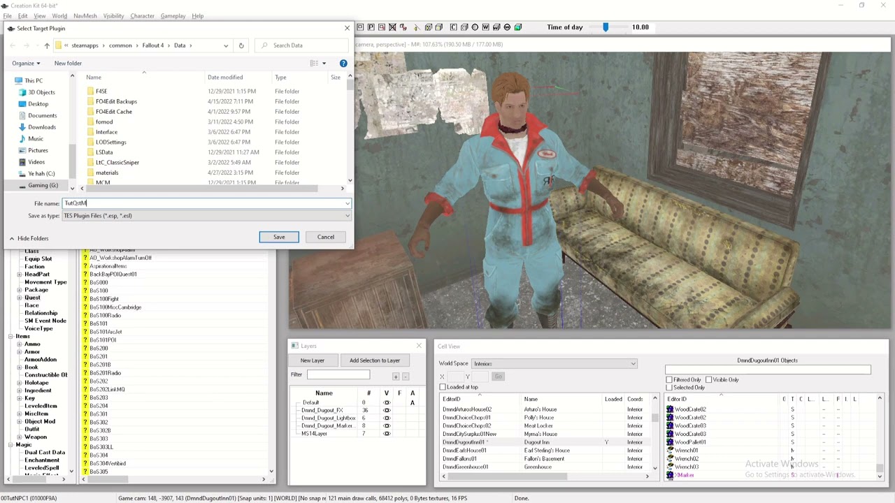 Fallout 4 Mod Tutorial 1: Basic Fetch Quests, Dialogue and NPCS