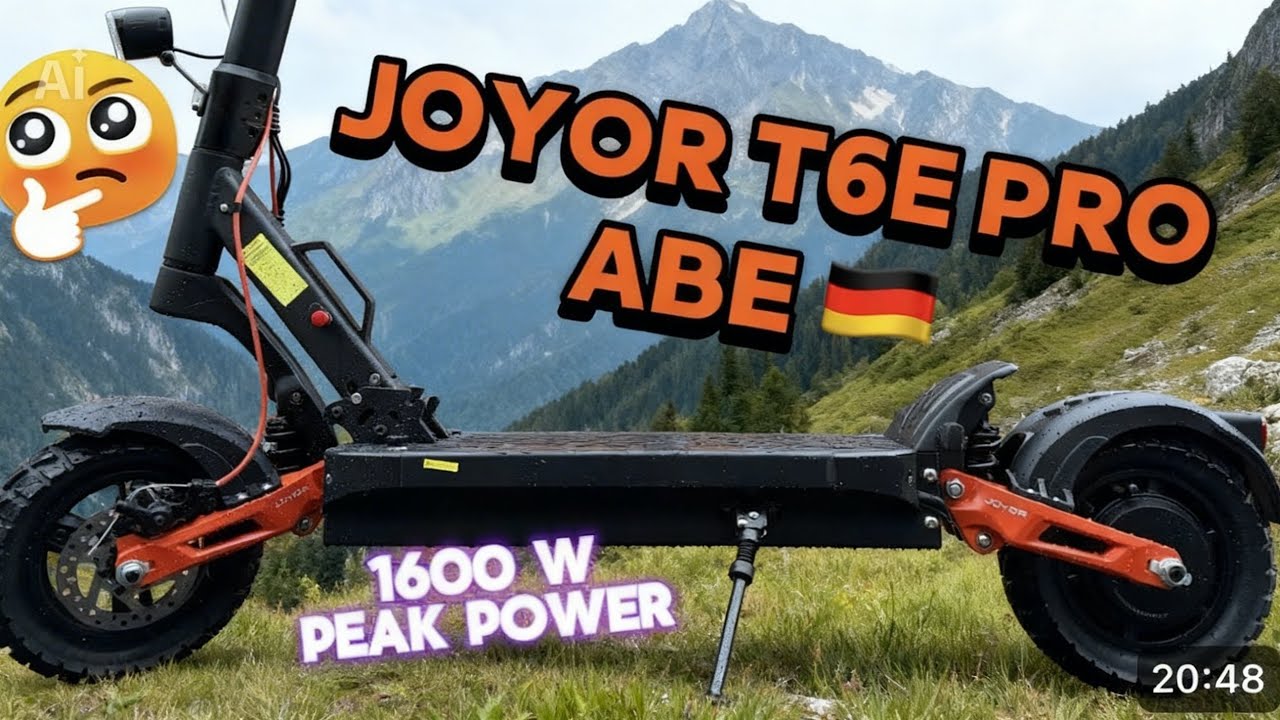 ⚡ Joyor T6e Pro ABE – 1600 W w szczycie! Czy warto?  StrangeTEST 