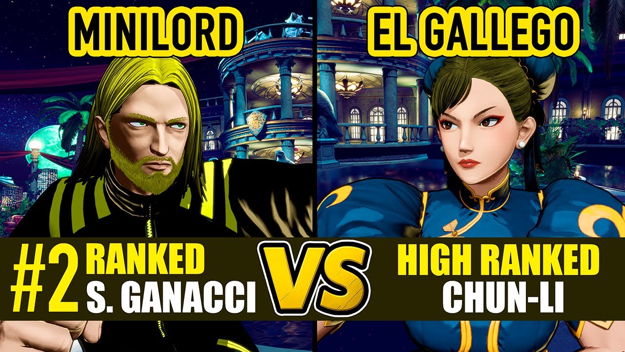 FF COTW ▰ MINILORD (#2 Ranked Salvatore Ganacci) vs EL GALLEGO (Chun-Li) ▰ High Level Gameplay