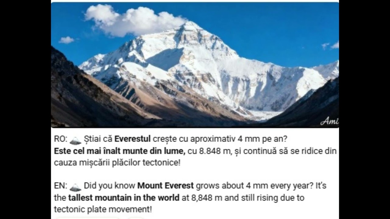 Muntele Everest / Mount Everest