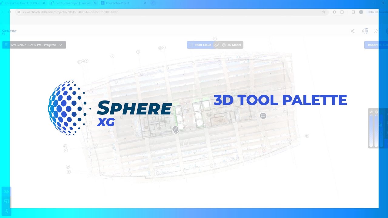 FARO Sphere XG - 3D Mode Tool Palette