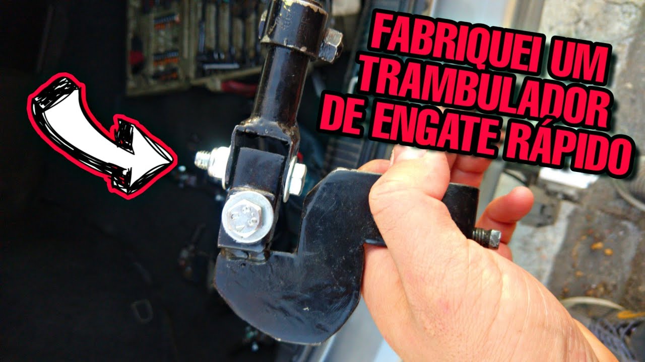 FABRIQUEI UM TRAMBULADOR DE ENGATE RÁPIDO | TOCAVIDA GARAGE
