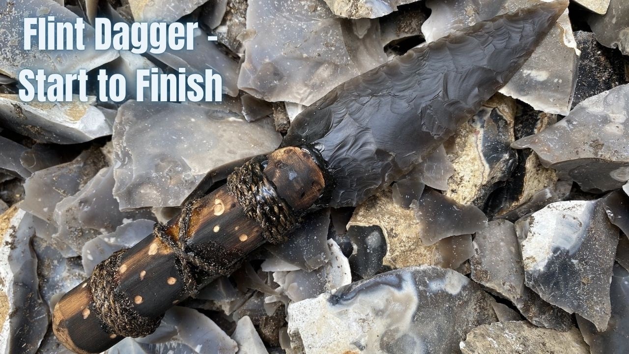 Making a stone Dagger from start to finish