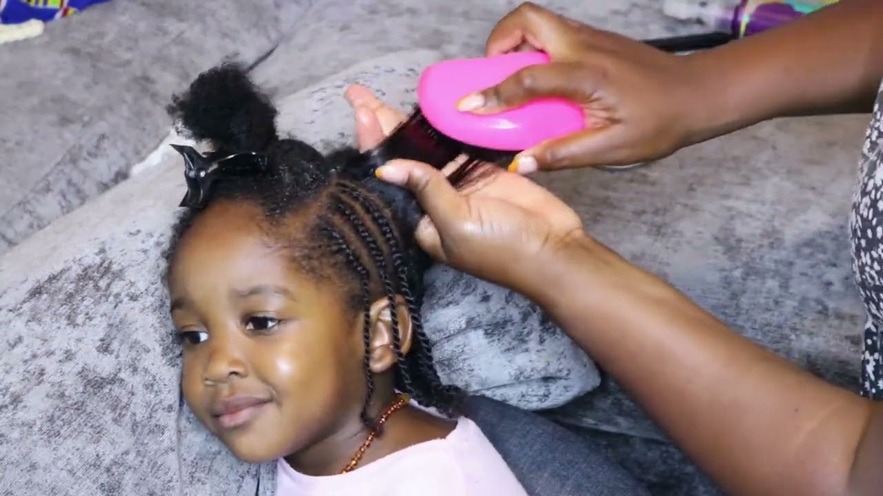 NO EXTENTION AFROHAIR STYLES FOR A 4 YEARS OLD TODDLER