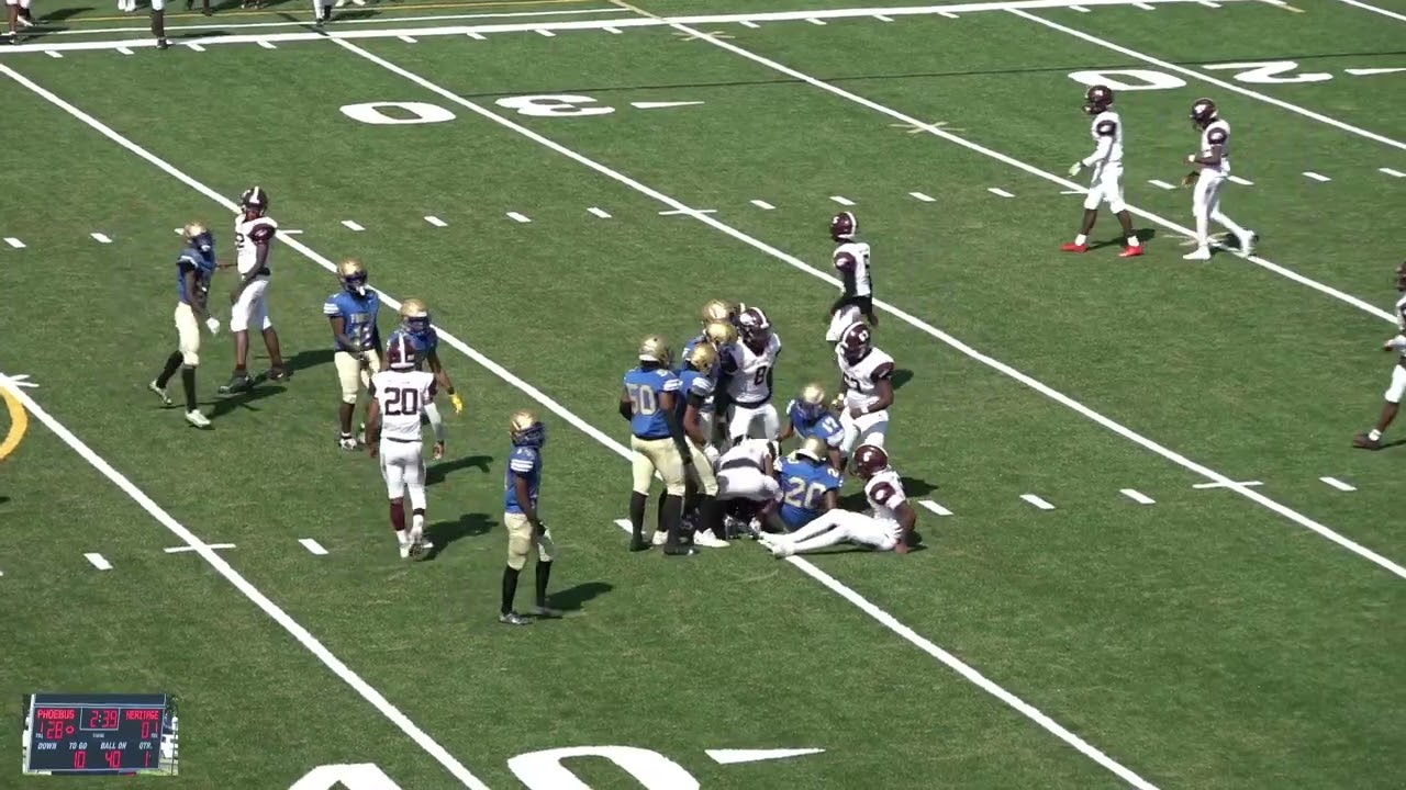 Heritage vs Phoebus Football 🏈 9-21-24