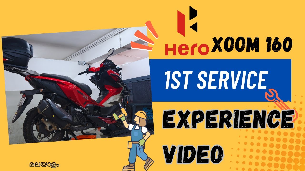 Hero Xoom 160 1st Service Experience Video. Is it Good?