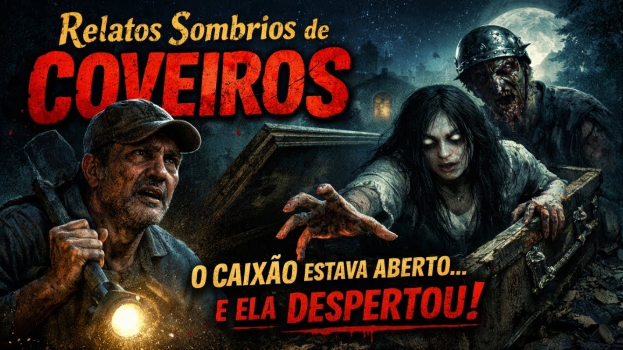 OS MORTOS ESTÃO VOLTANDO NO CEMITÉRIO DE TEIXEIRA | RELATOS DE COVEIROS .EP04