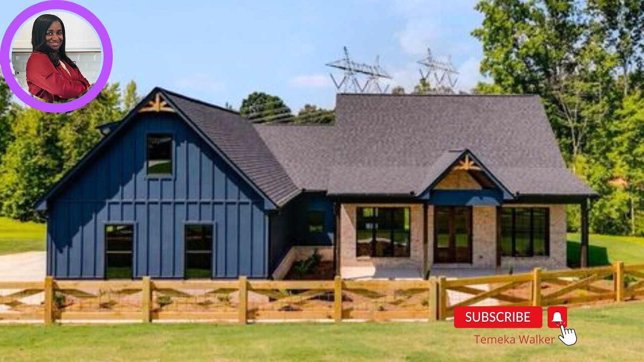 Must See New Construction on 4.54 acres in Dallas, Ga under $550, 000!