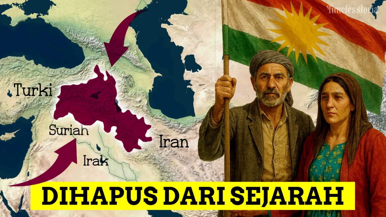 SELALU DIBOHONGI? Kurdistan: Bangsa yang DILARANG MEMILIKI NEGARA Sendiri!