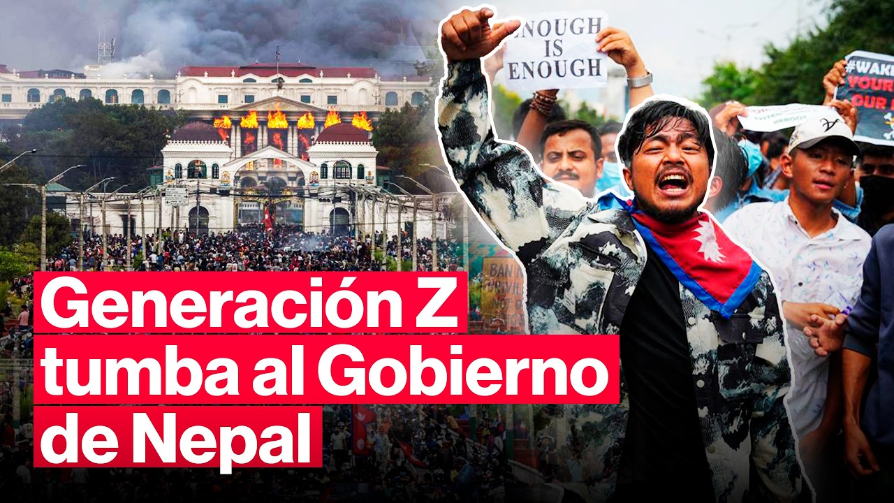 🚨¿QUÉ ESTA PASANDO EN NEPAL? La GENERACIÓN Z desafía al GOBIERNO y PROVOCA su CAÍDA | #LR