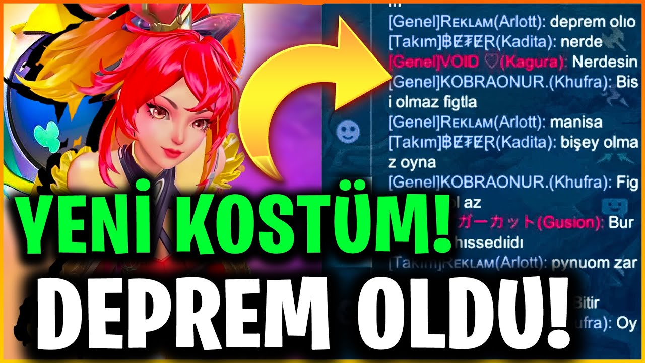 MAÇTAYKEN DEPREME YAKALANDIM! FANNY YENİ KOSTÜMÜ! Hayabusa & Fanny