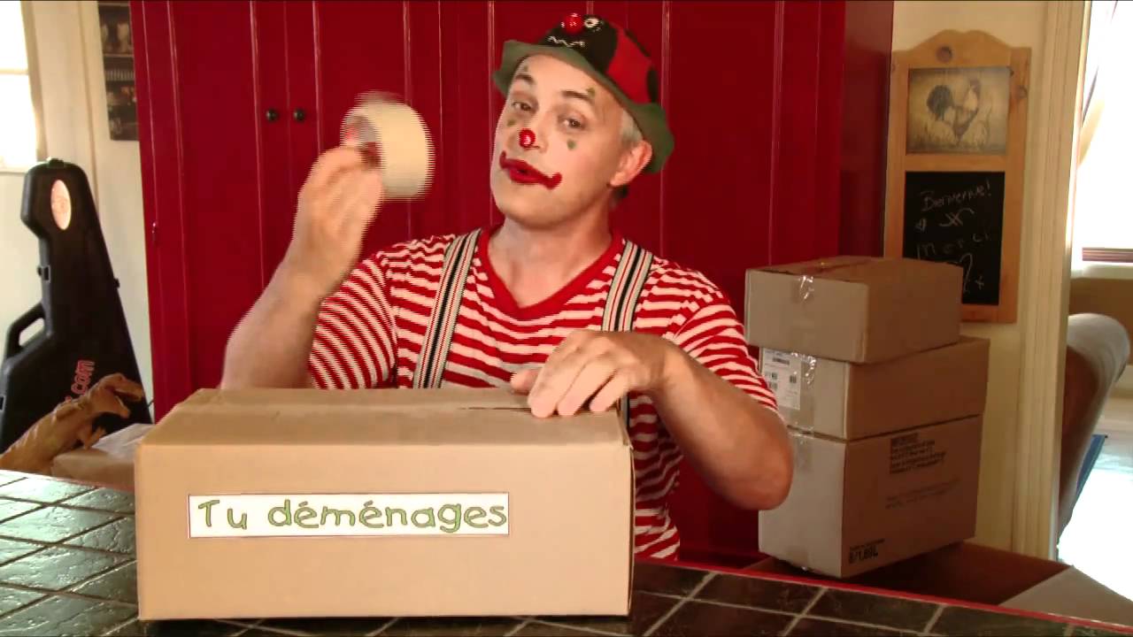 Clown Chantois Déménage - DVD SOURIRE