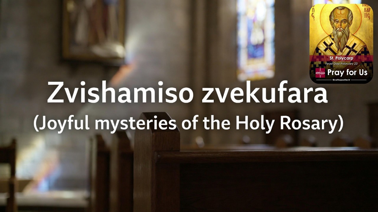 Shona catholic Rosary  | Zvishamiso Zvekufara -Joyful Mysteries  | 23 February 2026