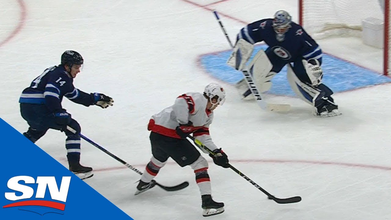 Ridly Greig Pulls Off Incredible Backhand Goal