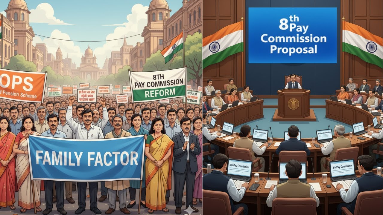 💥 “8th Pay Commission में Family Unit Factor का बड़ा धमाका! |💥 Salary Calculation पूरी बदल जाएगी!”