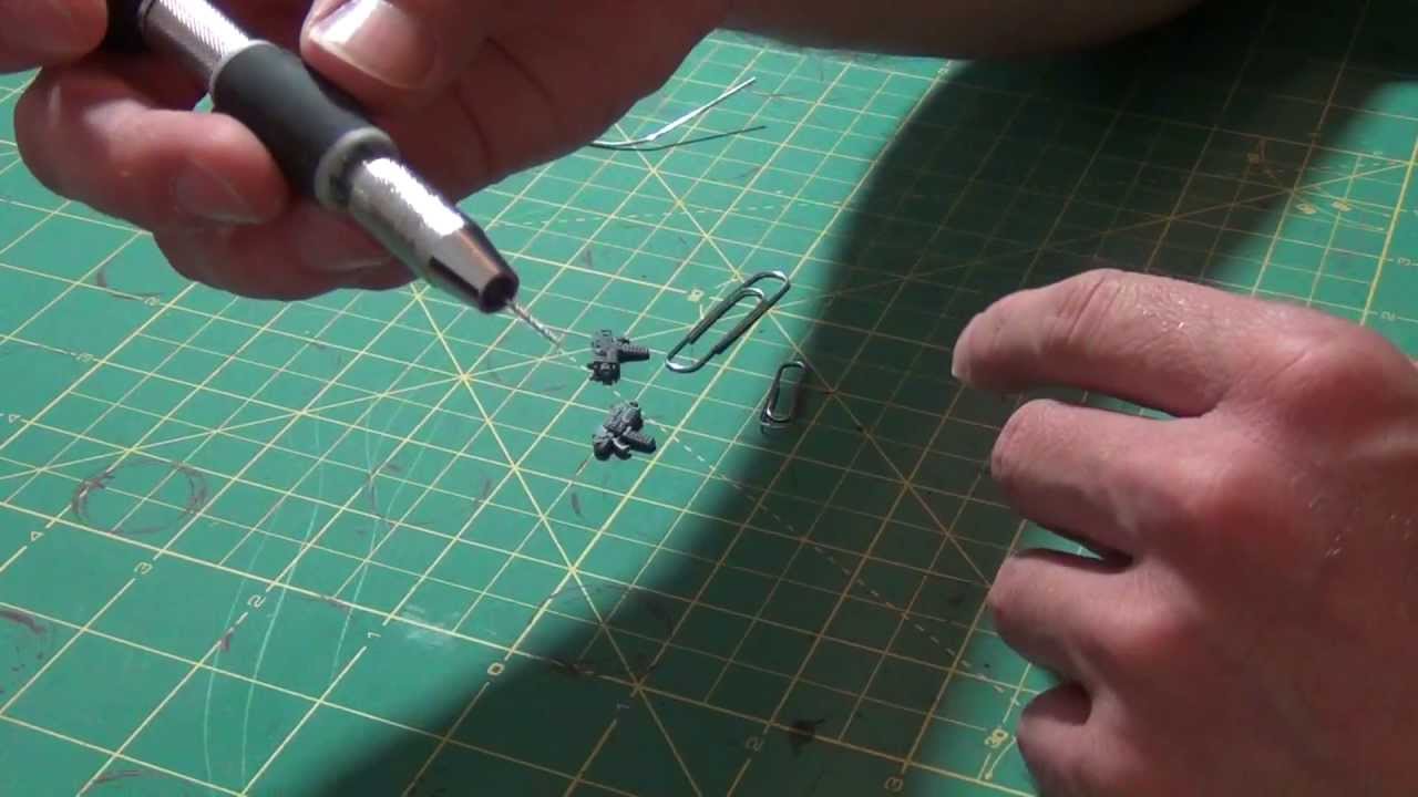 Warhammer 40K Advanced Techniques part 11- Hobby Drill and Pinning