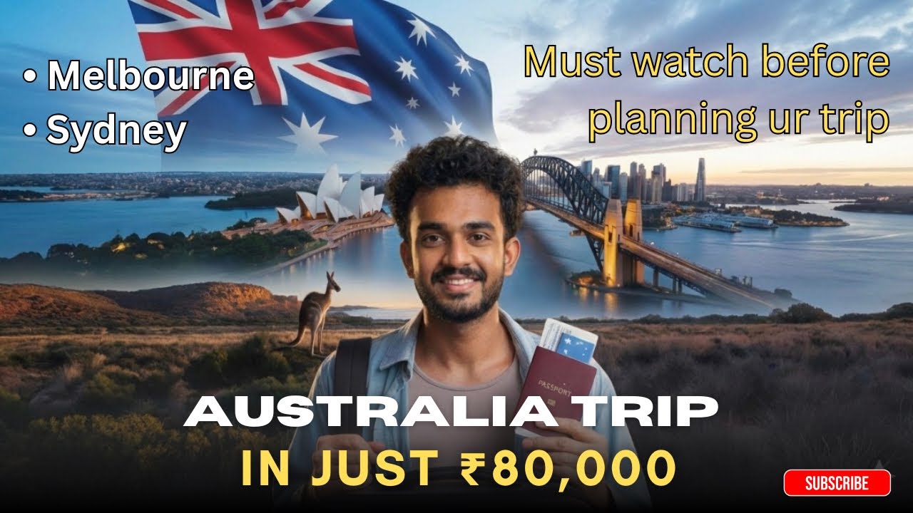 Australia Trip In 80,000 | Low Budget Australia Trip