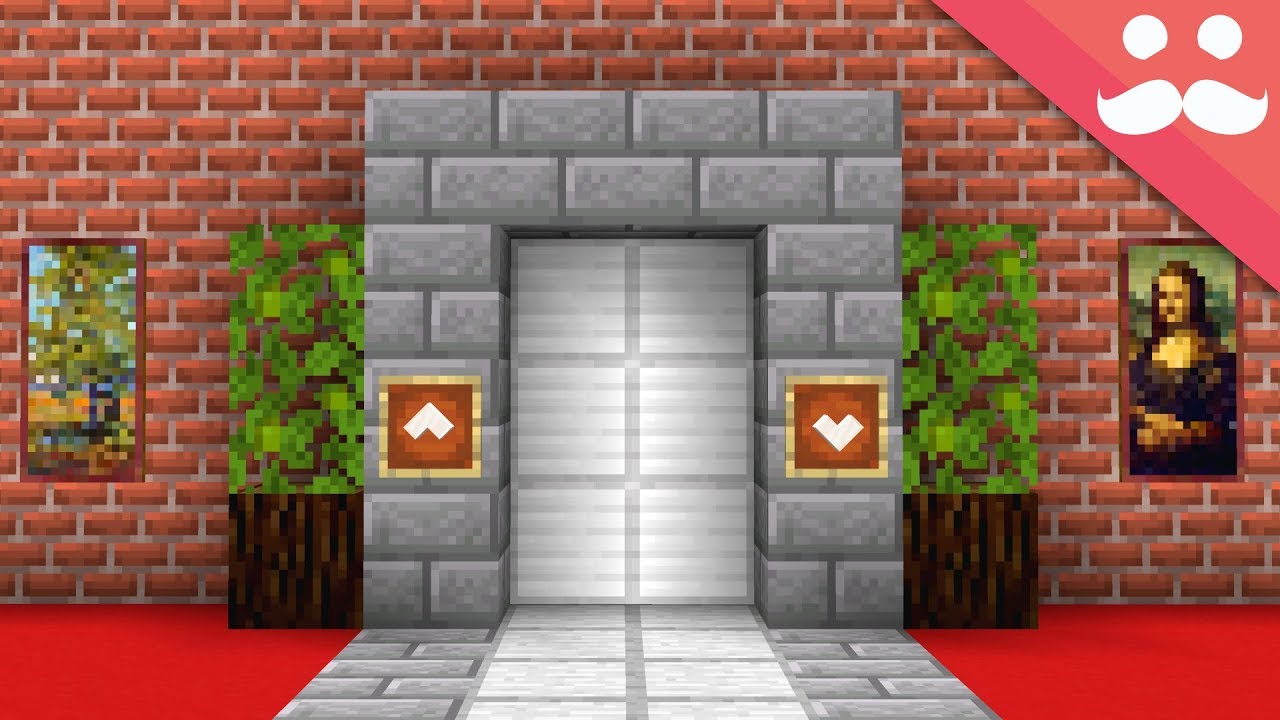 Making a MORE REALISTIC ELEVATOR in Minecraft!
