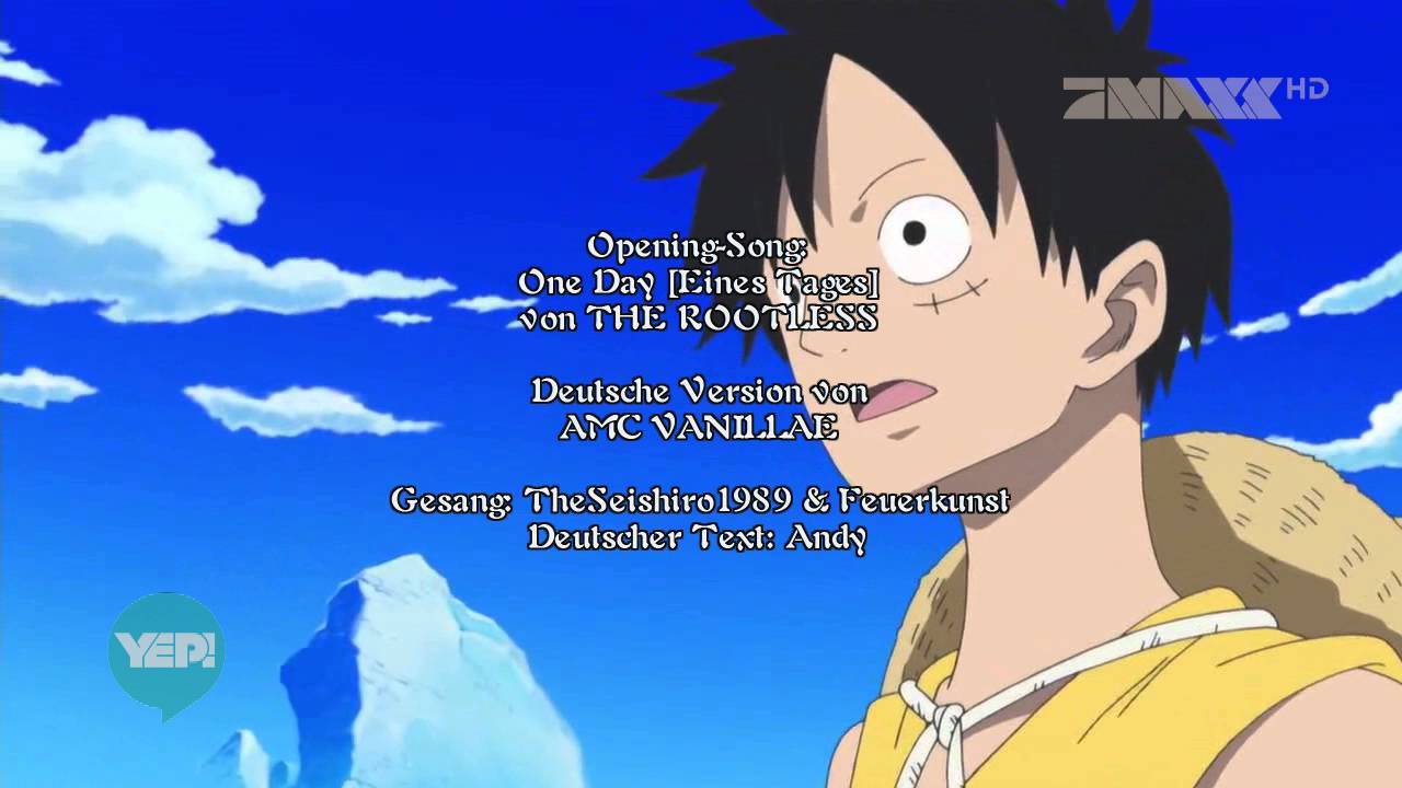 One Piece Opening One Day German Fandub