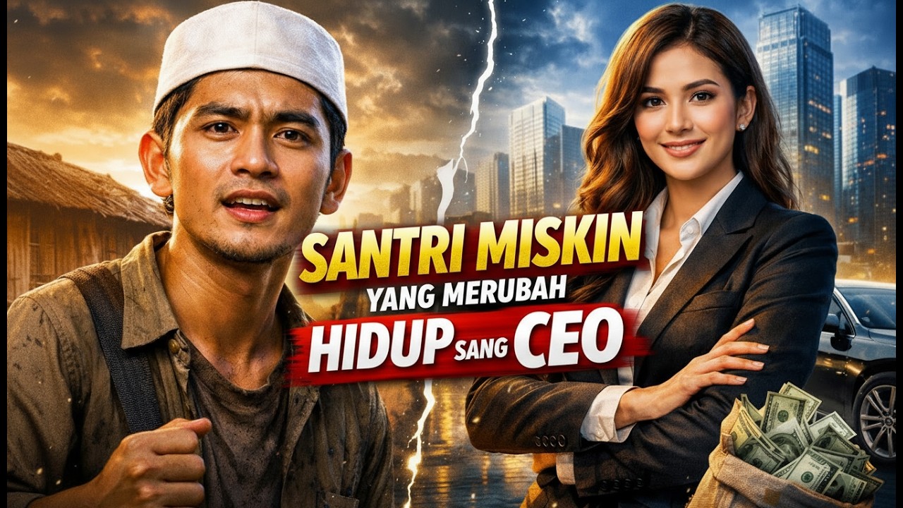 Ternyata..! Santri Miskin ini Yang Mengubah Hidup CEO...!