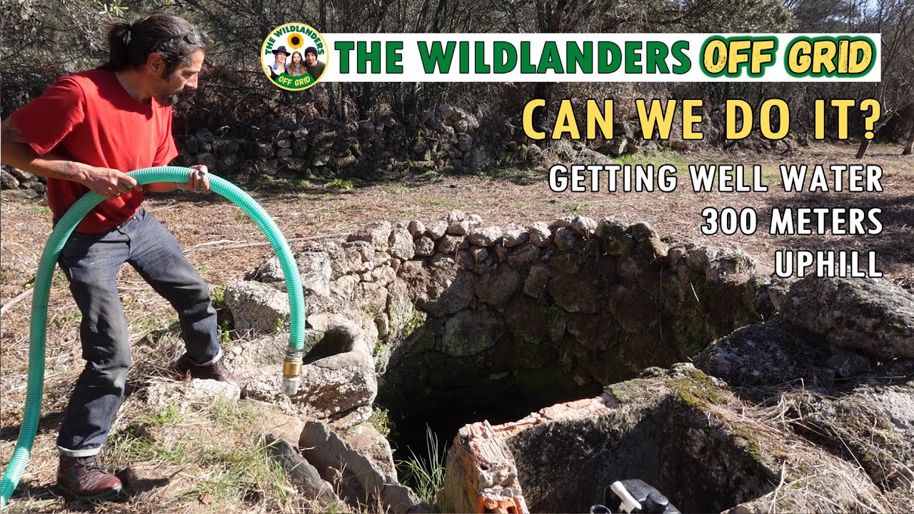 Can We Pump Water 300 Meters Uphill From Our Well? - The Wildlanders Off Grid Portugal
