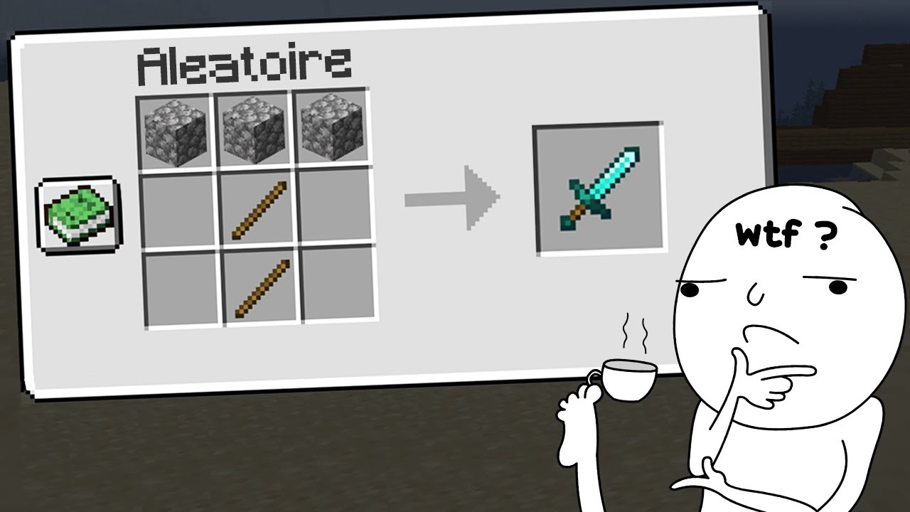 Minecraft mais tous les Crafts sont Aléatoire..