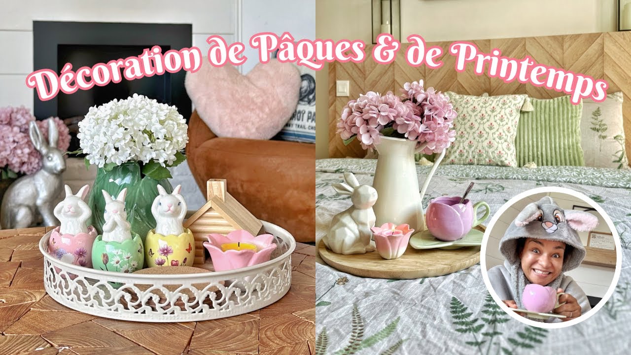 DECO | Printemps & Pâques : Un home tour qui sent bon le lapin, les fleurs, le chocolat et le soleil