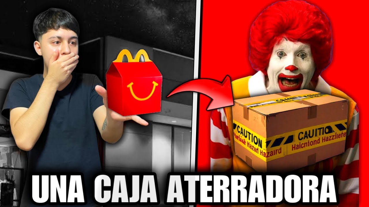 ME LLEGO UNA CAJA PERTURBADORA POR HABER PEDIDO UNA CAJITA FELIZ!! 😱 *La peor sorpresa*