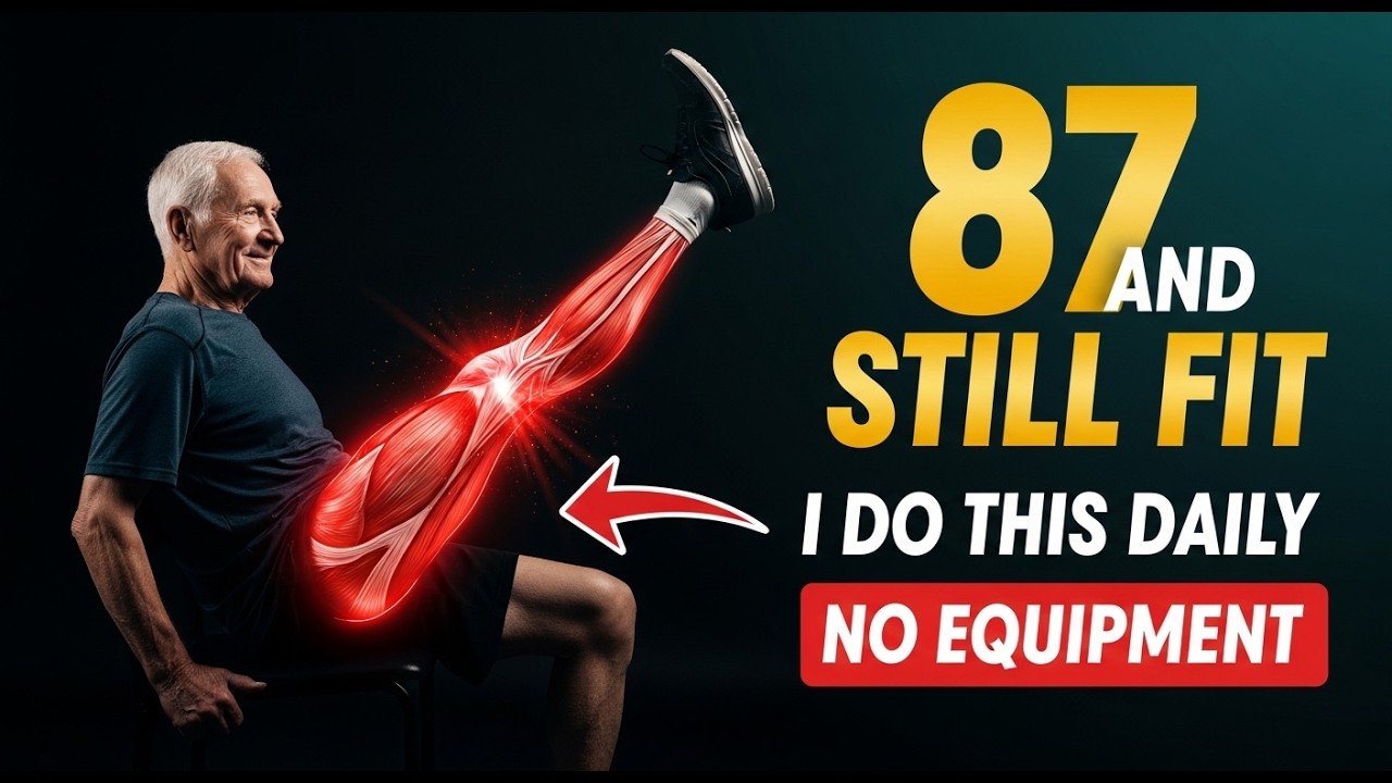 Stop Losing Strength After 60 — 1 Simple Chair Exercise to Rebuild Powerful Legs