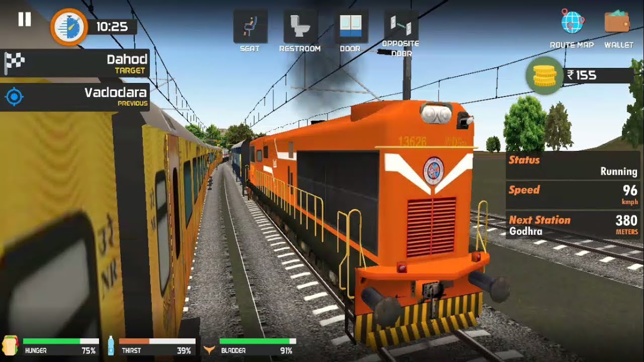 Kaveri Express Train Journey from Valsad to Dahod | Indian Train Traveller #9 Android Game Video HD