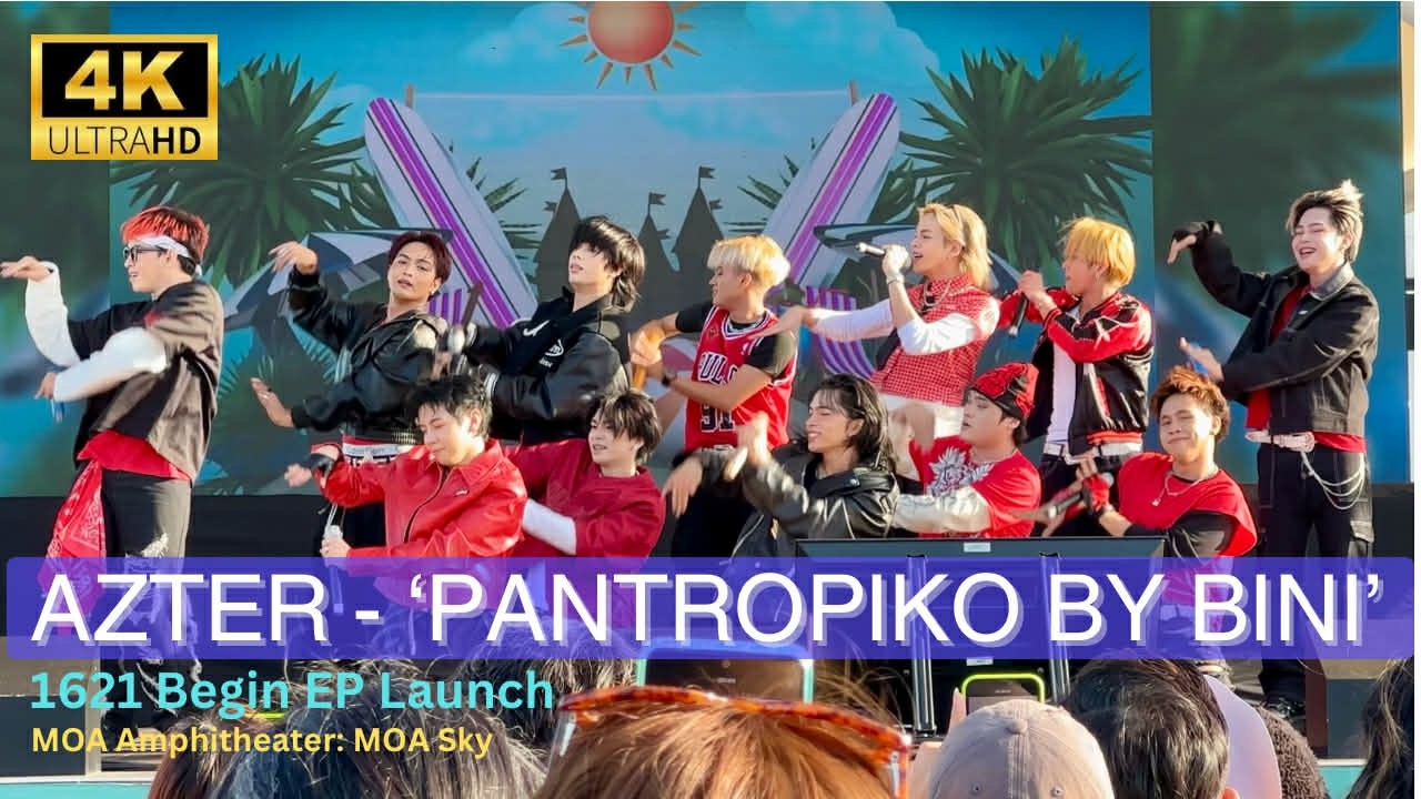 AZTER - 'Pantropiko by BINI' Cover Performance at 1621:Begin EP Launch