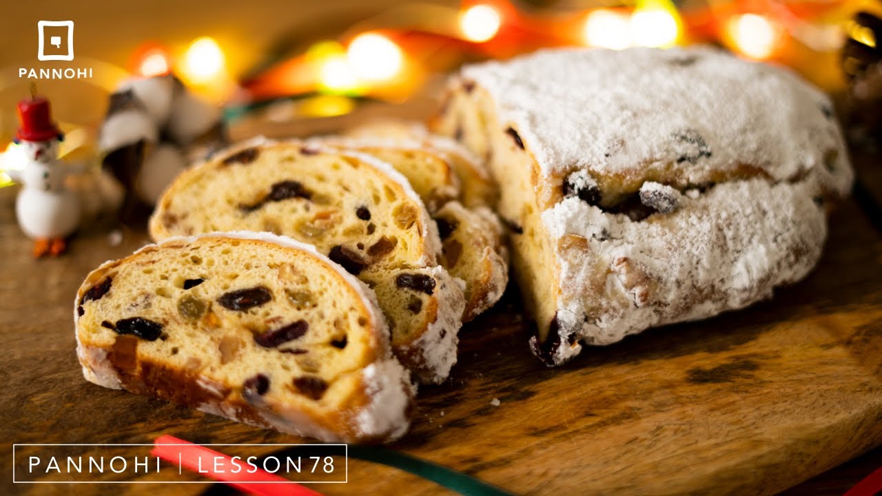 クリスマスを楽しみに「シュトーレン」※付録付  今日はパンの日 Lesson 78 “Stollen”