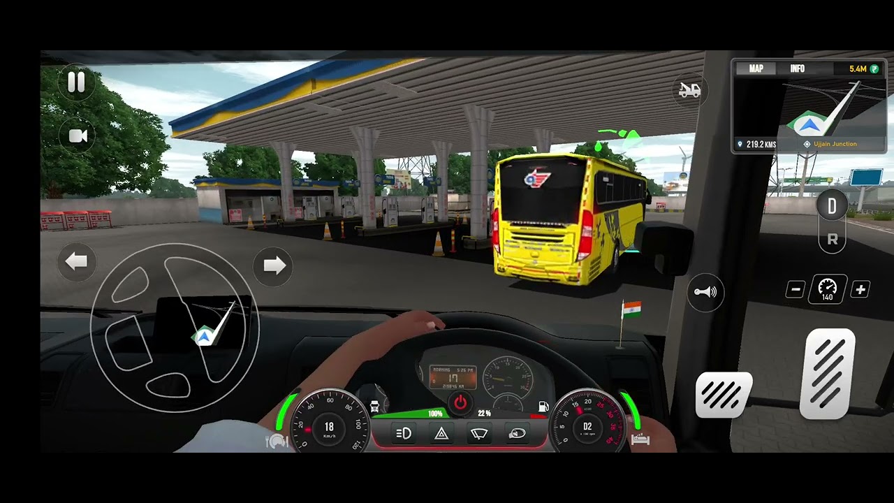 BHOPAL - MANGALURU 6804 KGS 📍297 KM SALARY:59520||Truck Master india||#truckmasterindia#mobilegaming