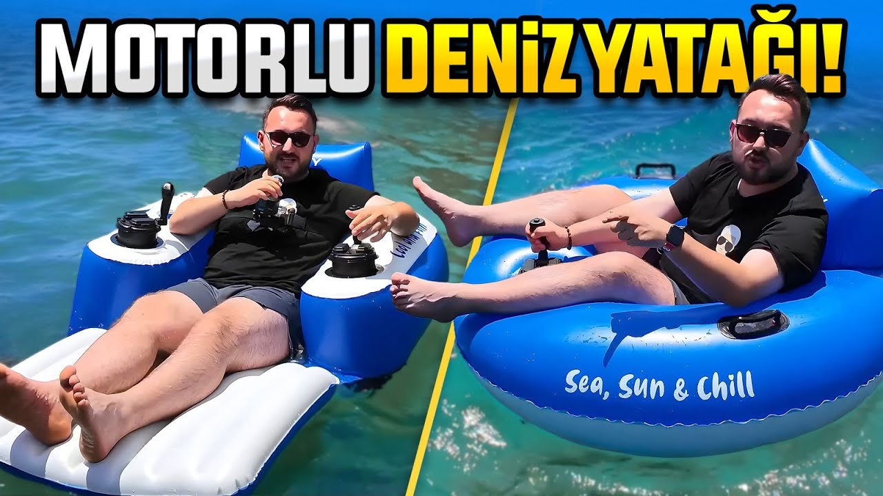 BİM'den 4.999 TL'ye motorlu DENİZ YATAĞI aldık!