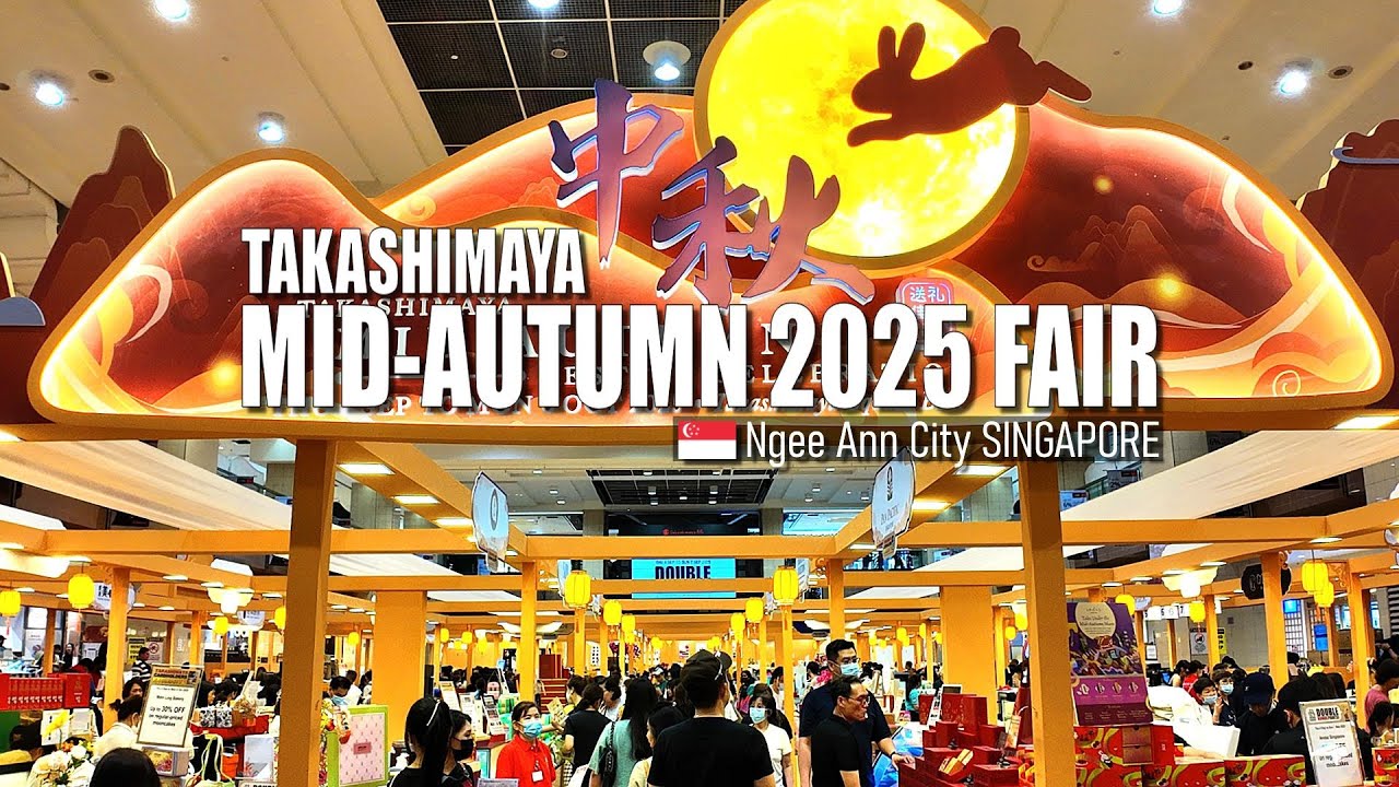Takashimaya Mid-Autumn Festive Fair 2025 is Back! – Ngee Ann City, Singapore 🇸🇬 - Walking Tour [4K]