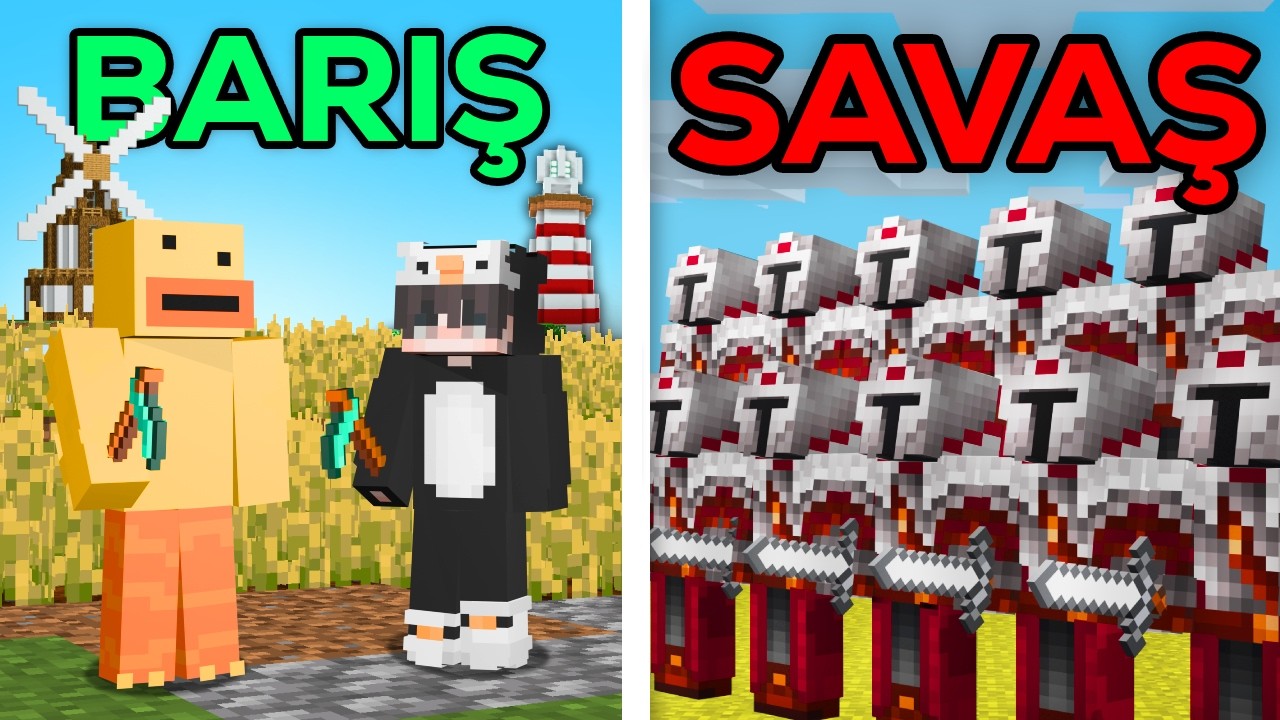 32 YOUTUBER Minecraft&rsquo;ın EN &Ouml;L&Uuml;MC&Uuml;L Turnuvasını Sim&uuml;le Ediyor&hellip;