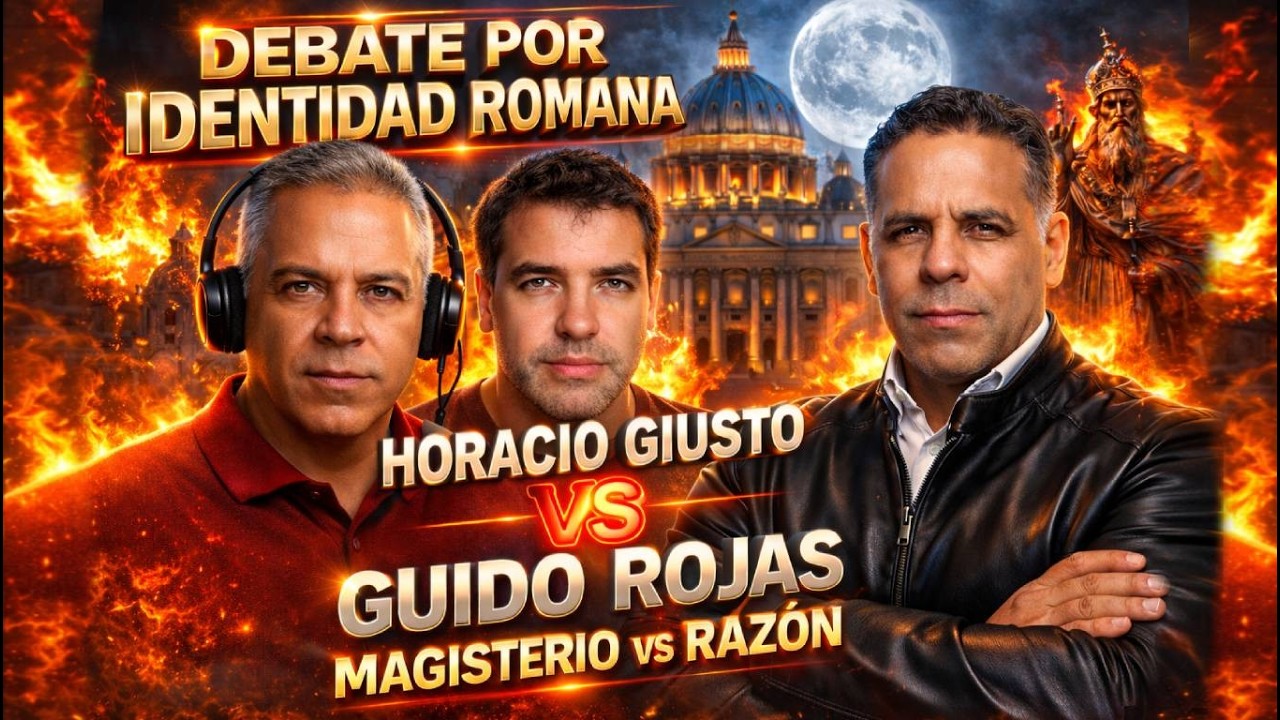 Debate Por IDENTIDAD CATOLICA ROMANA Horacio Guisto VS Guido Rojas MAGISTERIO VS RAZON