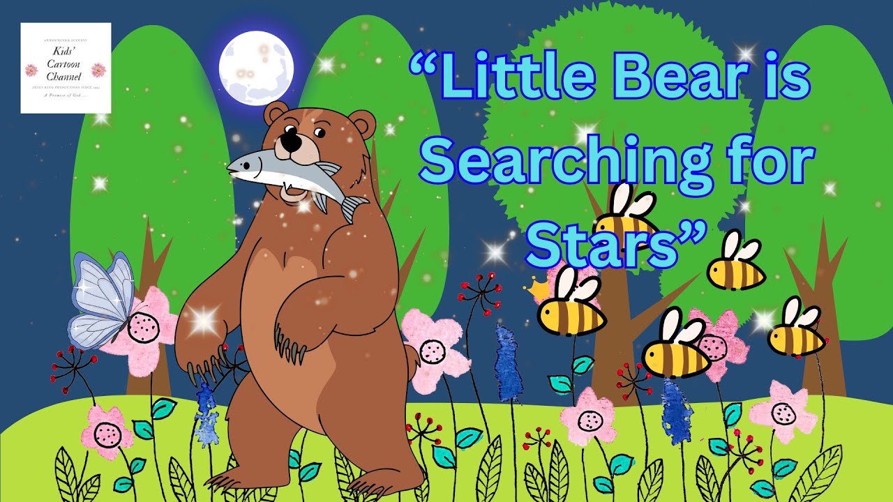 Little Bear is Searching for Stars🧸✨A Christian Bedtime Story About Jesus, Faith, and Feeling Safe✨🙏