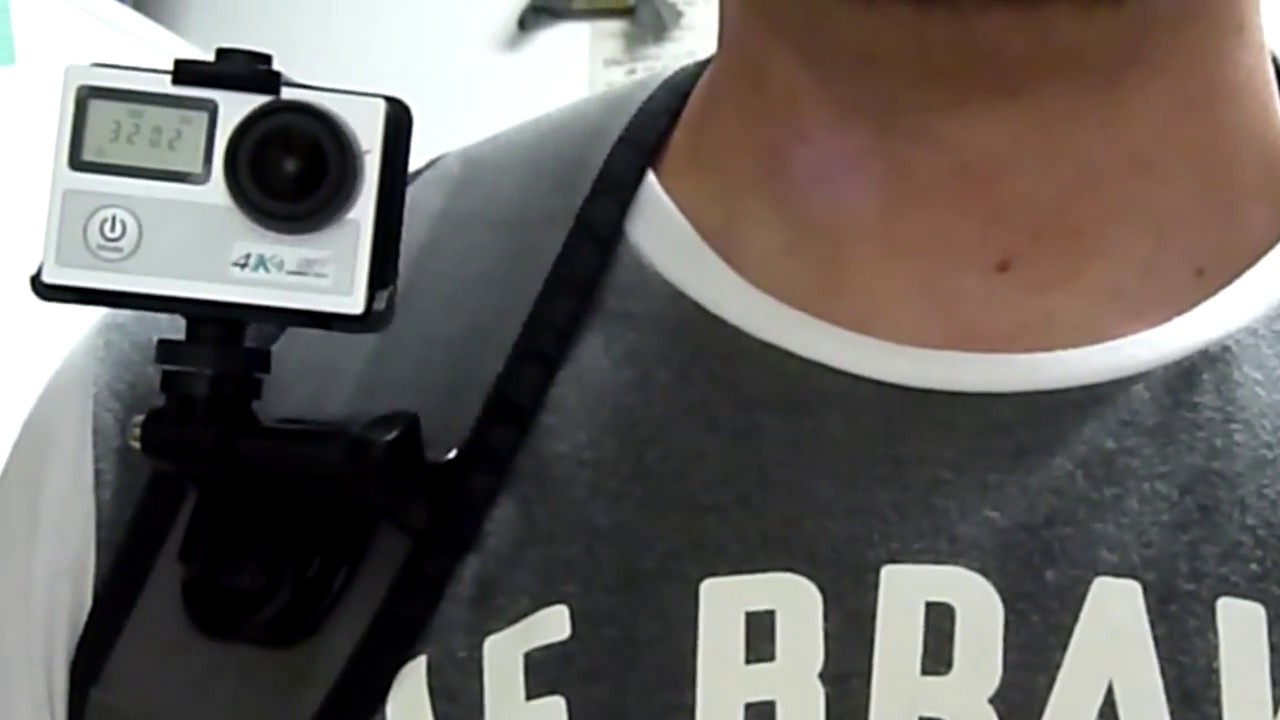 Arnés de hombro hecho en casa, DIY para GOPRO o similar