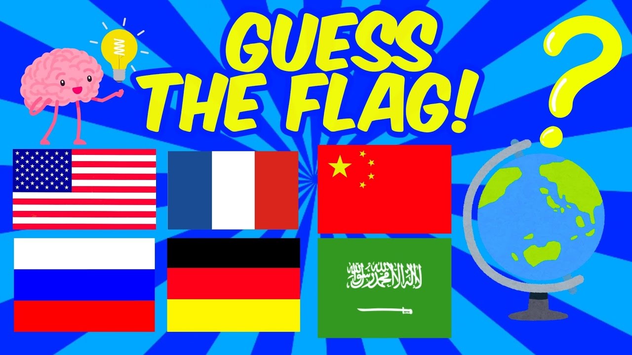 Guess the Flag Game for Kids | Learn Country Flags 🌍🚩