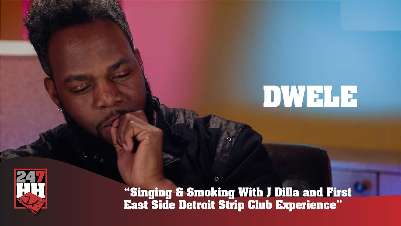 Dwele - Singing & Smoking With J Dilla & My First East Side Detroit Strip Club (247HH Exclusive)