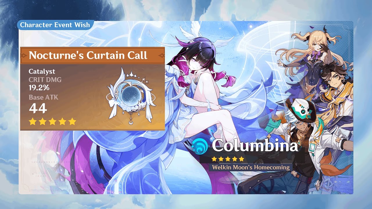 My Columbina + Weapon Wishes