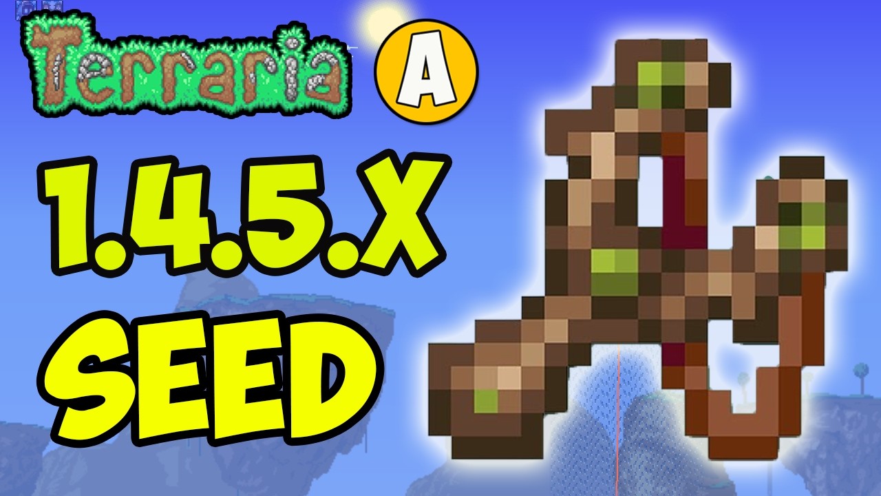 Terraria: как быстро получить рогатку в виде желудя (новый сид для версии 1.4.5.6) (2026)