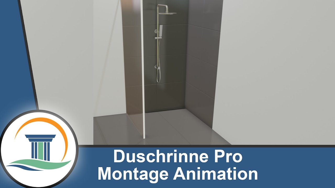 Duschrinne Pro - V4A Edelstahl - Einbau- und Montageanleitung