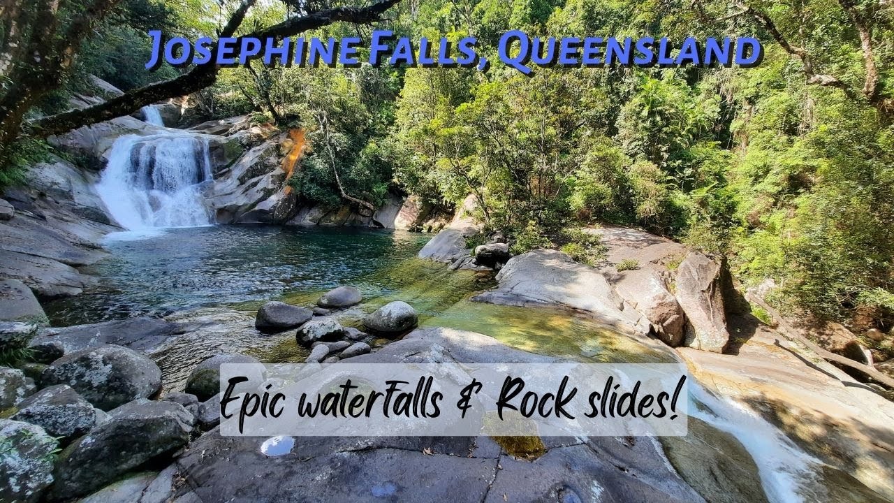 Josephine Falls, Epic Rock slide and waterfalls, Queensland