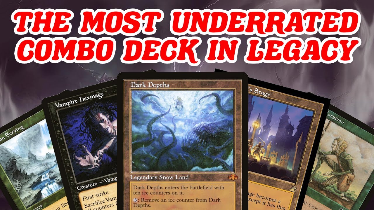 THE MOST UNDERRATED COMBO DECK IN LEGACY! Golgari Turbodepths Marit Lage Combo MTG