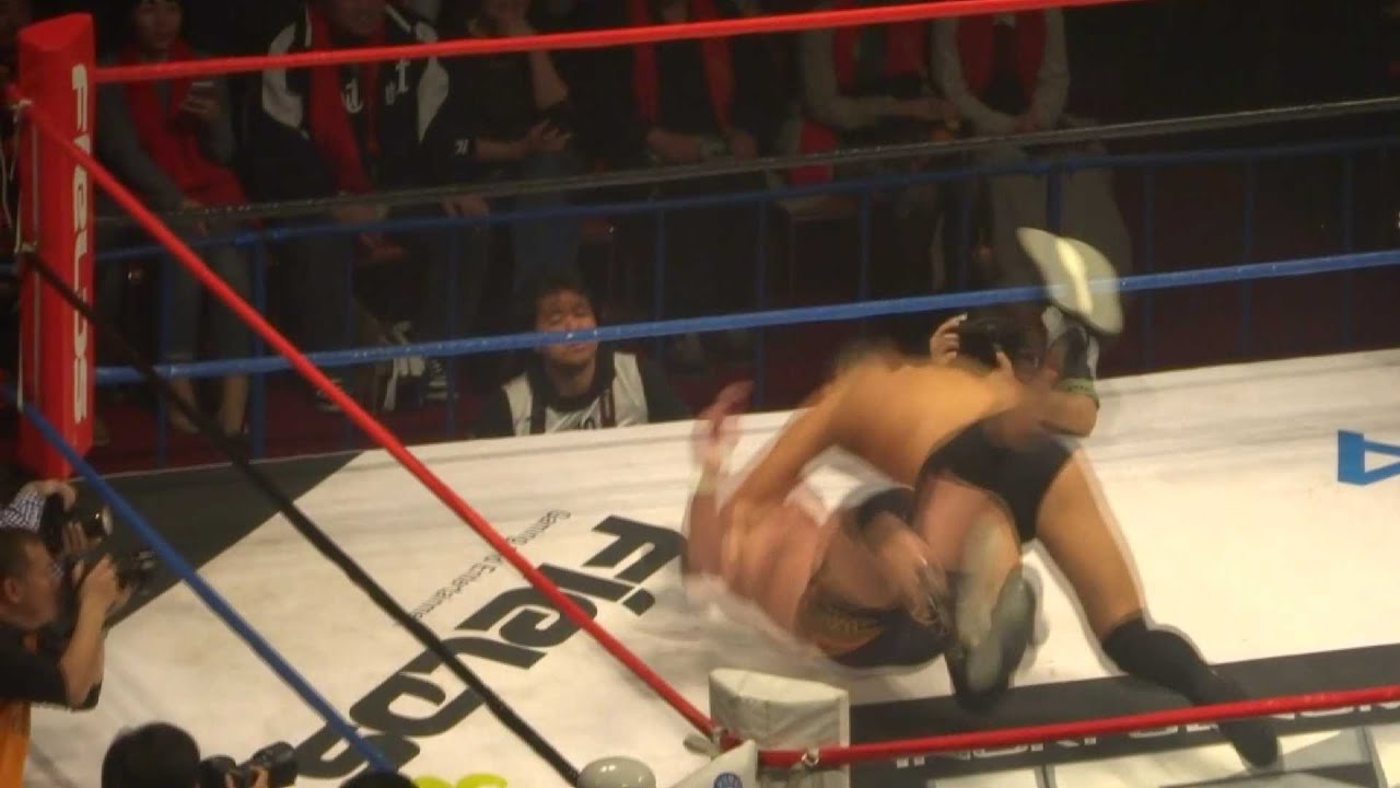 20150411 IGF３　藤田和之、ケンドー・カシンｖｓ小川直也、澤田敦士 小川、澤田仲間割れ