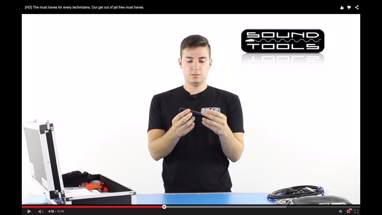 [HD] The must haves for every technicians. Our get out of jail free must haves.