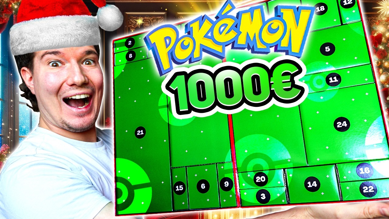 Ich öffne DIESEN XXL Pokémon Adventskalender!